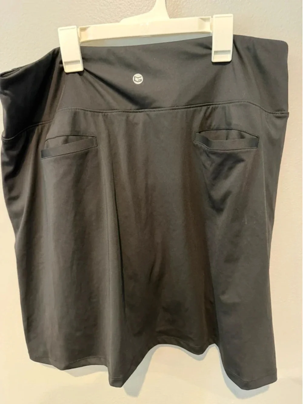Gradual Women’s Black Golf Athletic Skort with Built-In Shorts Pockets XXL NWT
